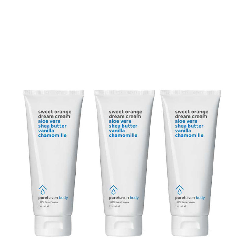 mini sweet orange dream cream trio
