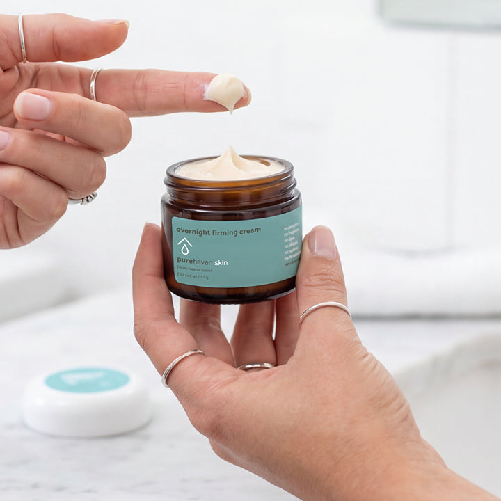 refresh night serum + overnight firming cream