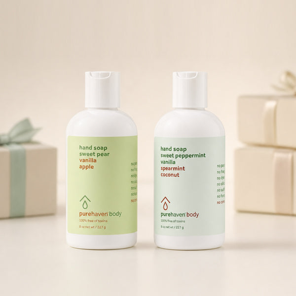2-piece holiday hand soap gift set
