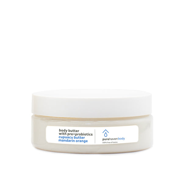 body butter w/pre+probiotics