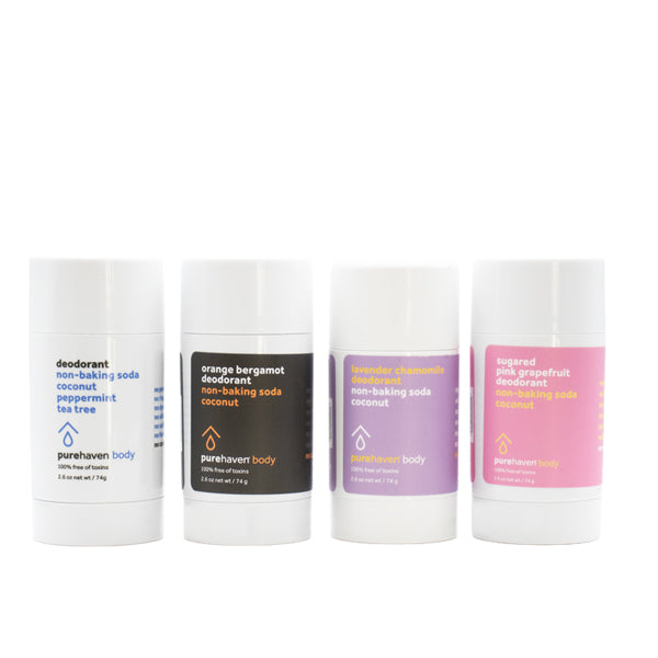 deodorant (non baking soda)-select scents