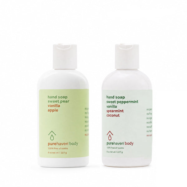 2-piece holiday hand soap gift set