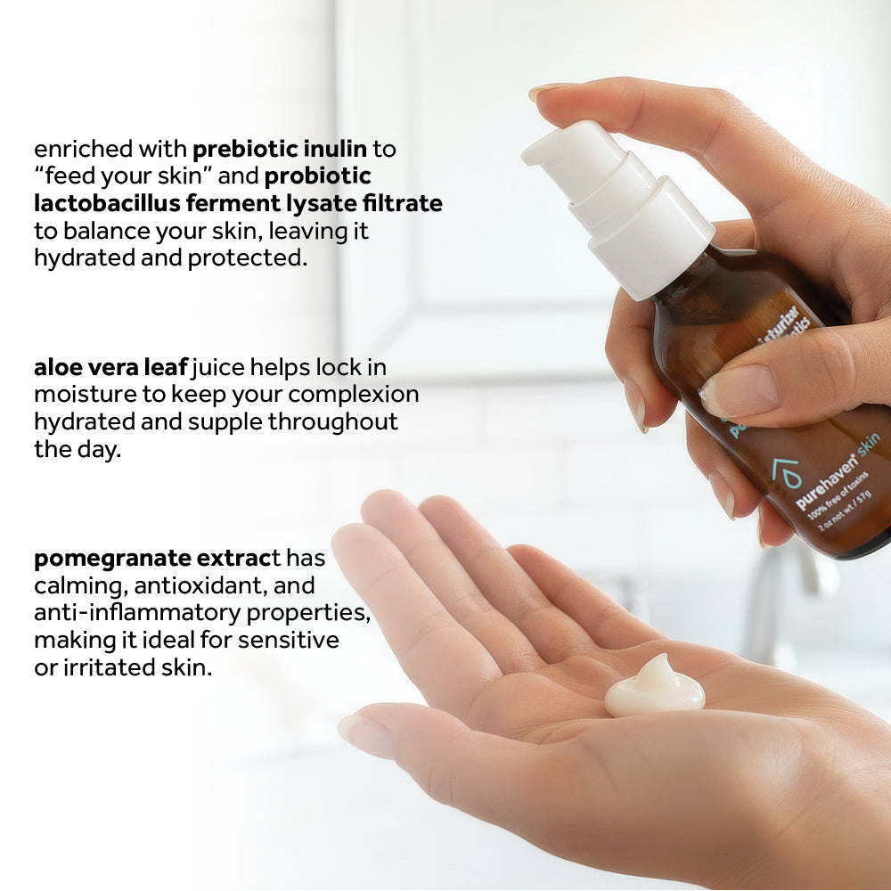 refresh moisturizer with pre+probiotics