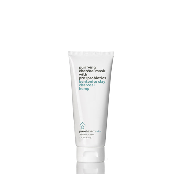 purifying charcoal mask with pre+probiotics