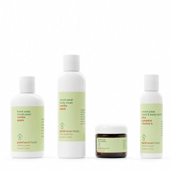 4-piece sweet pear set