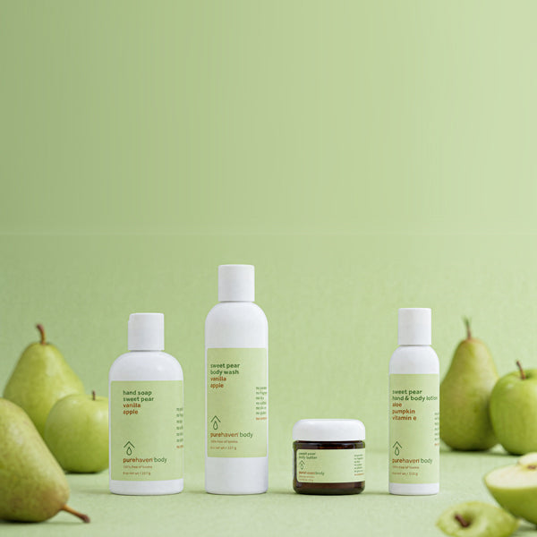 4-piece sweet pear set