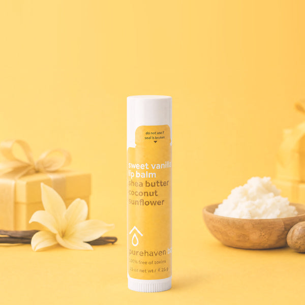 sweet vanilla lip balm